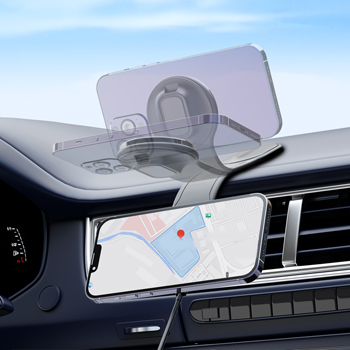 Magnetic Velcro Wireless Car Charger : CZ-21