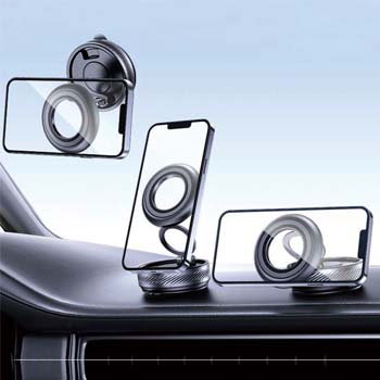 Vacuum Suction Car Phone Holder : CZ-37